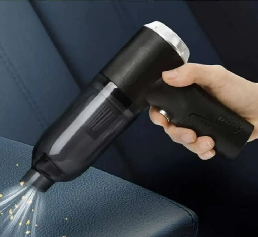 Mini Powerful Wireless Vacuum Cleaner – 2-in-1 Handheld Car & Home Dust Cleaner